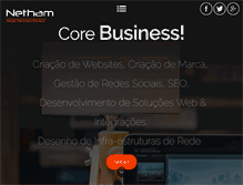 Tablet Screenshot of netham-ao.com